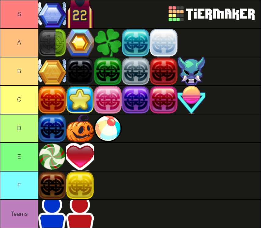 Brawlhalla Color (As of BP2) Tier List (Community Rankings) - TierMaker