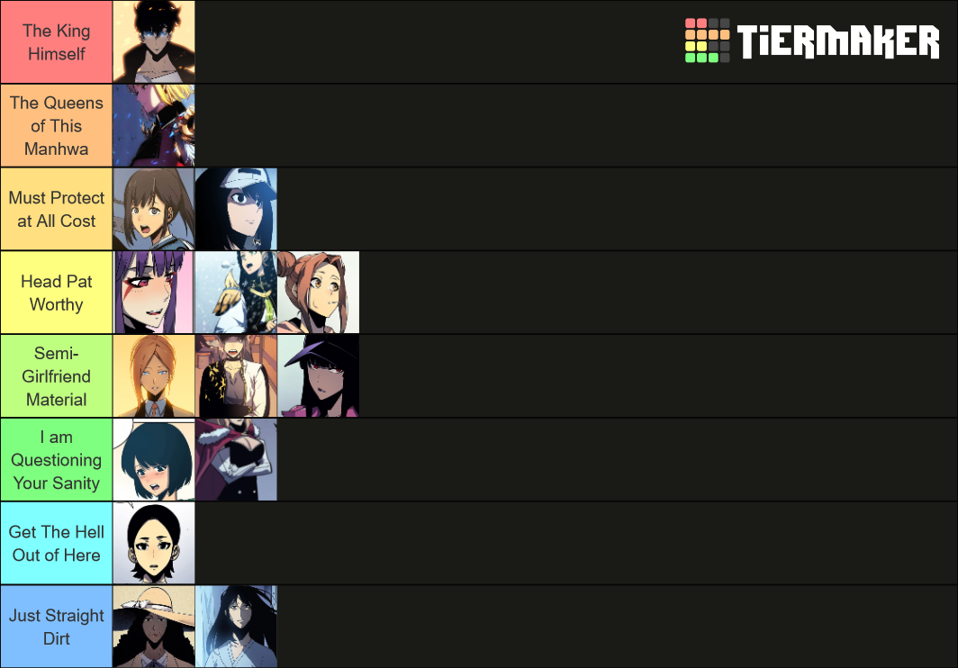 Solo Leveling Waifu Tier List (Community Rankings) - TierMaker