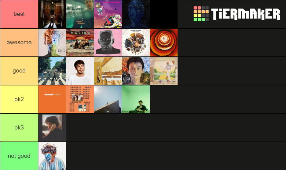 20-1-albums-tier-list-community-rankings-tiermaker