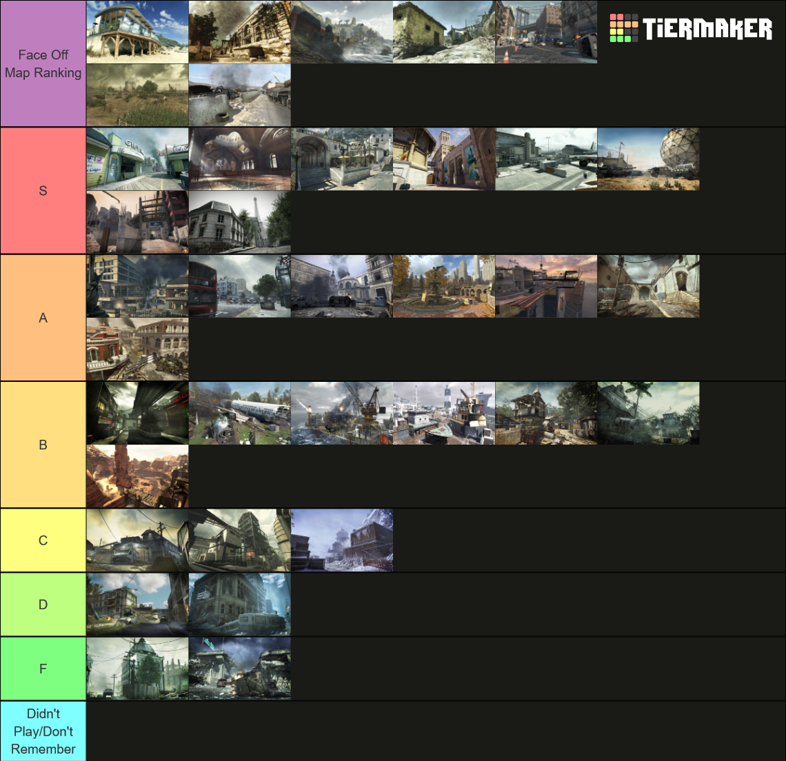 Call Of Duty Modern Warfare 3 Maps Tier List (Community Rankings ...