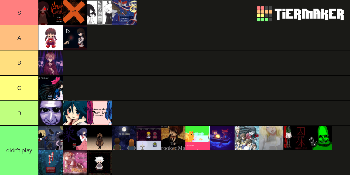 rpgmaker games Tier List (Community Rankings) - TierMaker