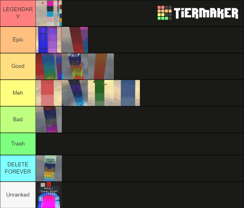 Jtoh Ring 1 Tower Tier List Community Rankings Tiermaker