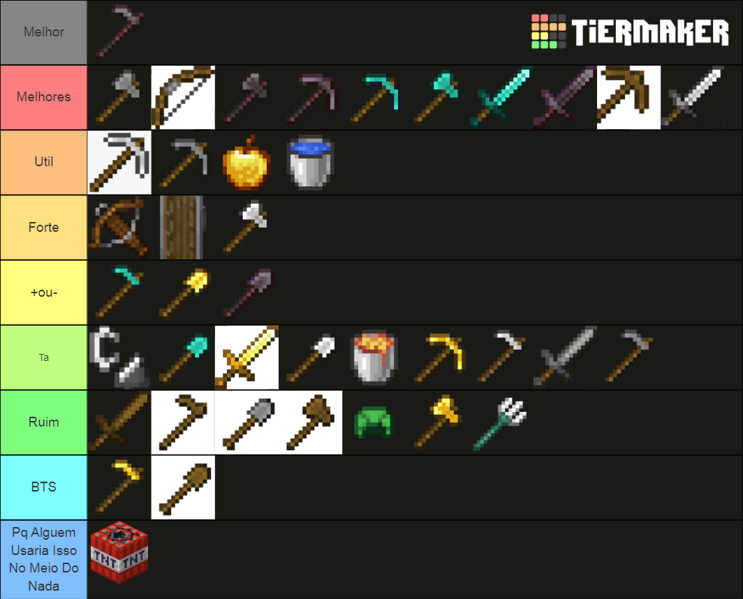 minecraft-weapons-tierlist-tier-list-community-rankings-tiermaker
