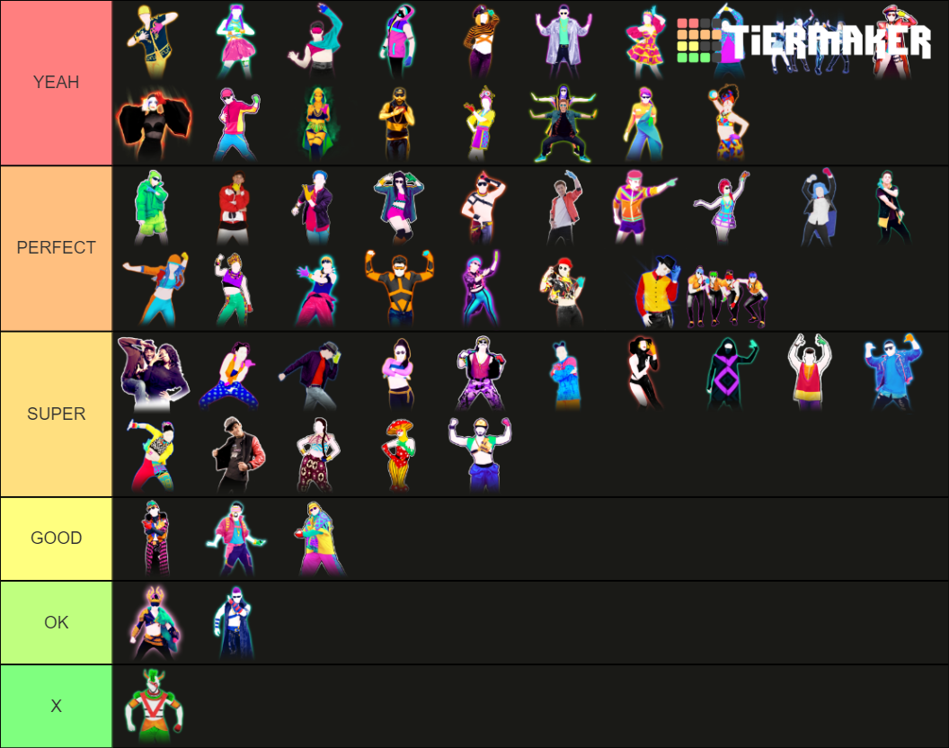 just-dance-extremes-songs-from-jd3-to-jd21-tier-list-community