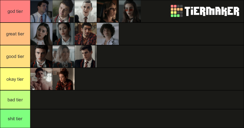 'elite' characters, ranked Tier List Rankings) TierMaker