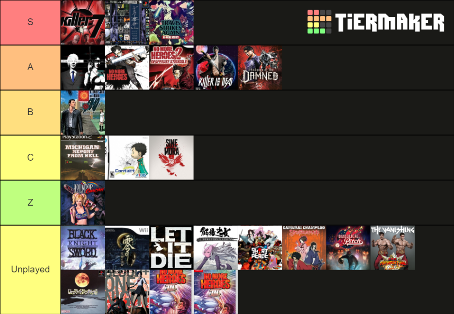 Manufacture games Tier List Rankings) TierMaker