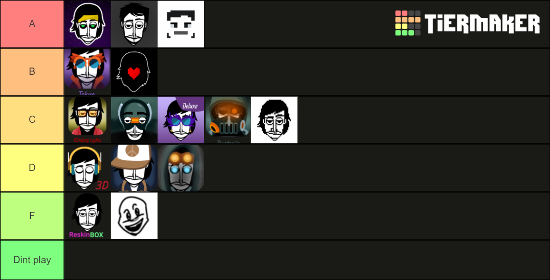 Incredibox Mods TierList Tier List (Community Rankings) - TierMaker