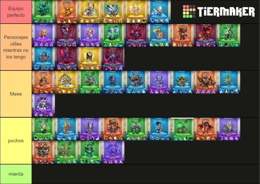 TapTap Heroes Hero Tier List (Community Rankings) - TierMaker