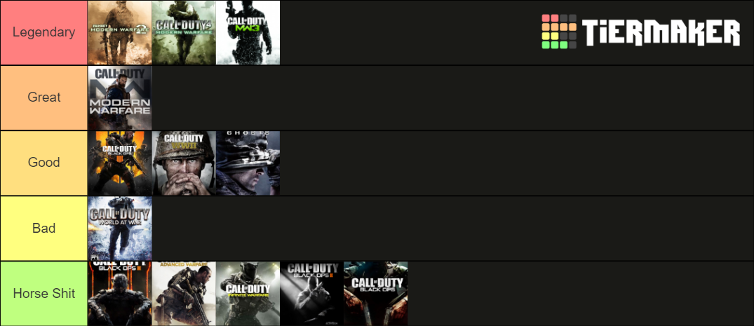 best multiplayer call of duty games