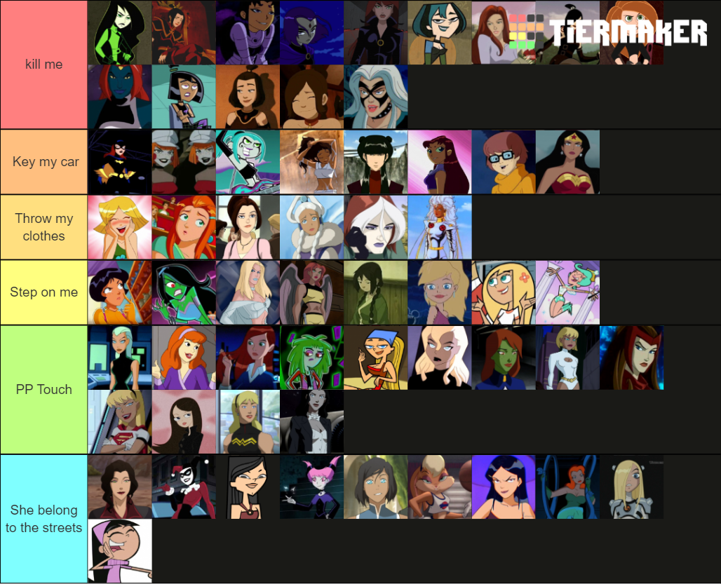 Cartoon Baddies Tier List Ranking Cartoon Baddies Eroppa Cartoon Baddies Tier List Ranking Cartoon Baddies Eroppa
