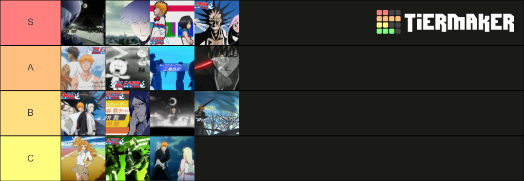 bleach-opening-tier-list-community-rankings-tiermaker
