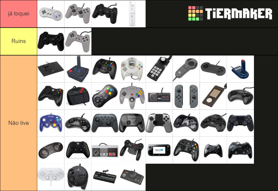 All Video Game Controllers (Gen 28) Tier List Rankings
