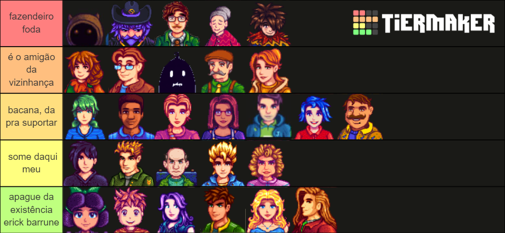 Stardew Valley Tier List Community Rankings Tiermaker 5739