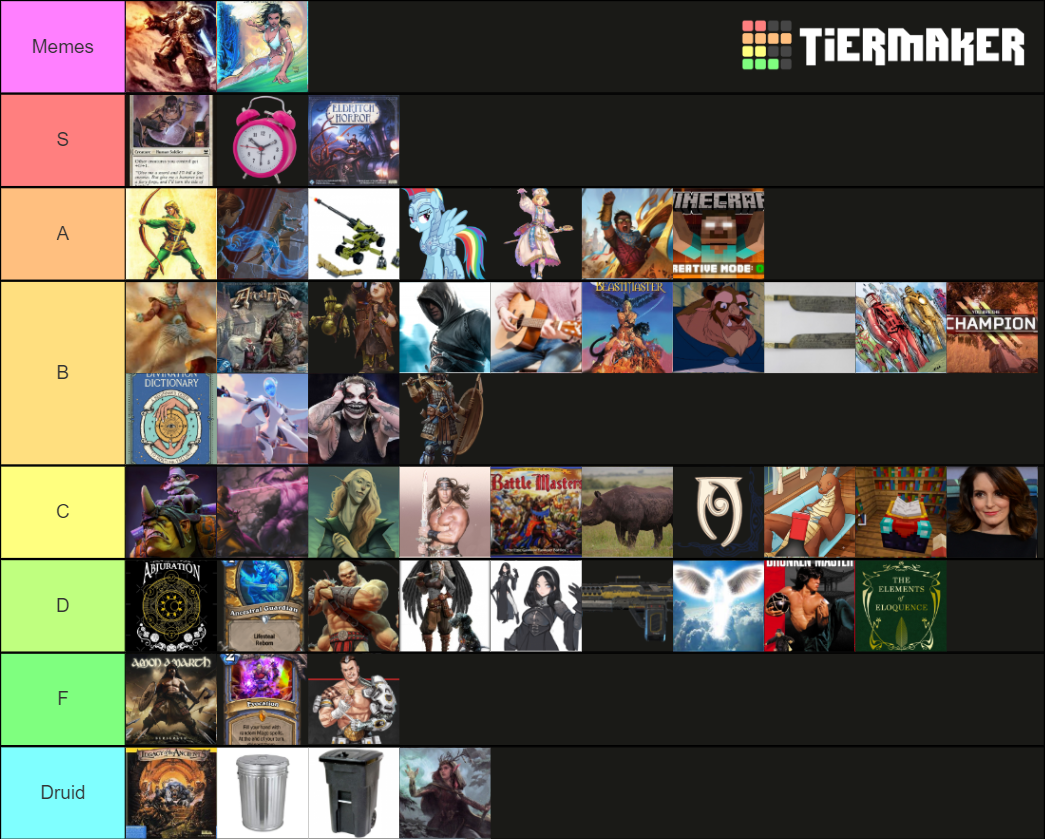 D D 5e Classes And Subclasses V2 Tier List Community Rankings TierMaker   Dandd 5e Classes And Subclasses V2 1242004 1632103534 