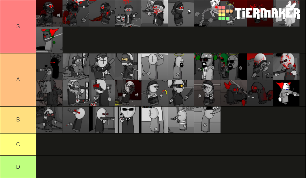 Madness combat Tier List (Community Rankings) - TierMaker