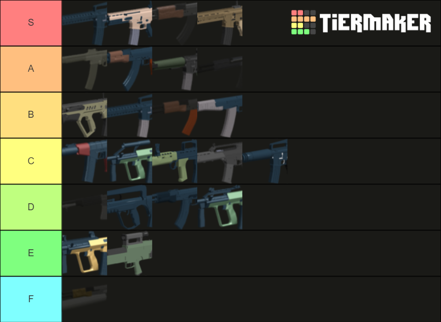 Pf Assault Rifles Tier List Community Rankings Tiermaker