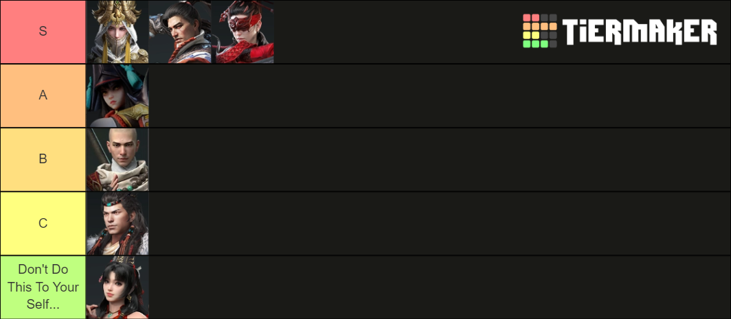 Naraka Bladepoint - Characters Tier List (Community Rankings) - TierMaker