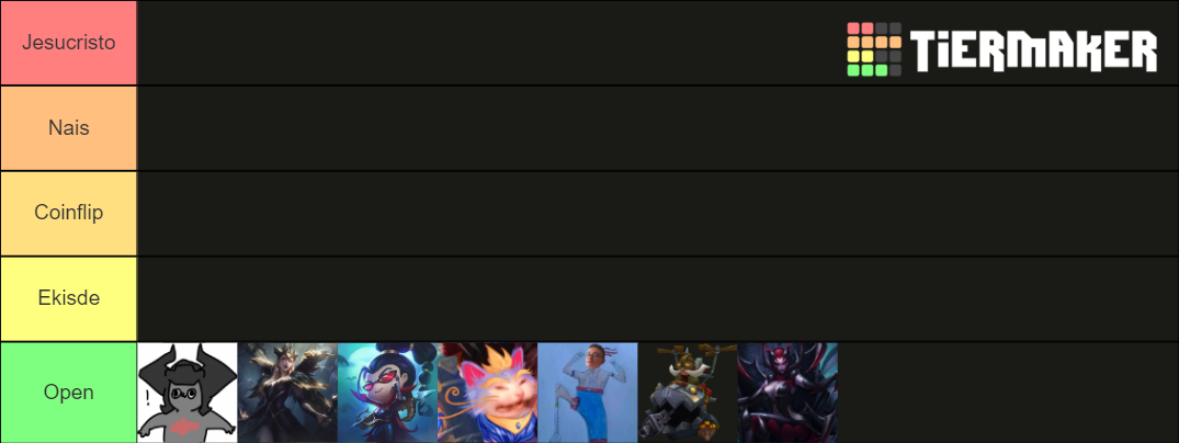 Skill LoL Tier List (Community Rankings) - TierMaker