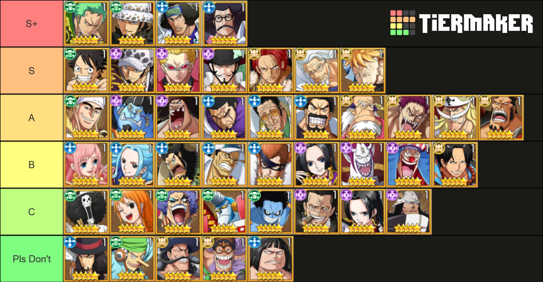 one piece voyage best characters