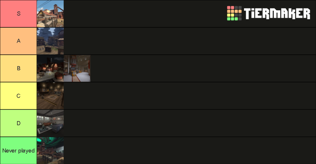 Team Fortress 2 ctf map Tier List (Community Rankings) - TierMaker