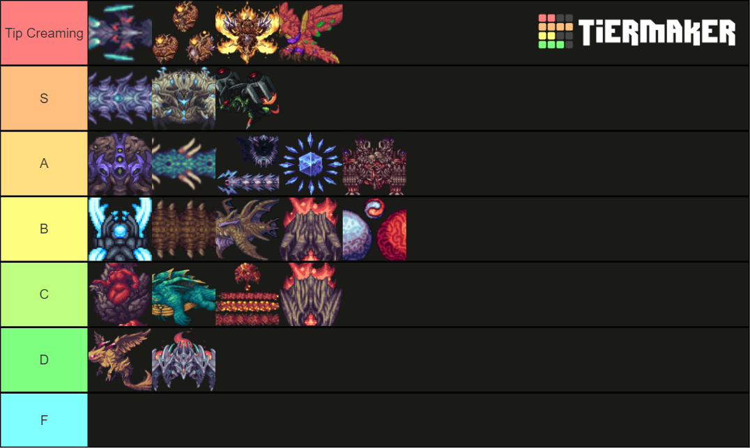 calamity boss music Tier List (Community Rankings) - TierMaker