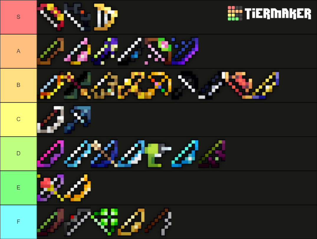 RotMG Bow Tier List Rankings) TierMaker