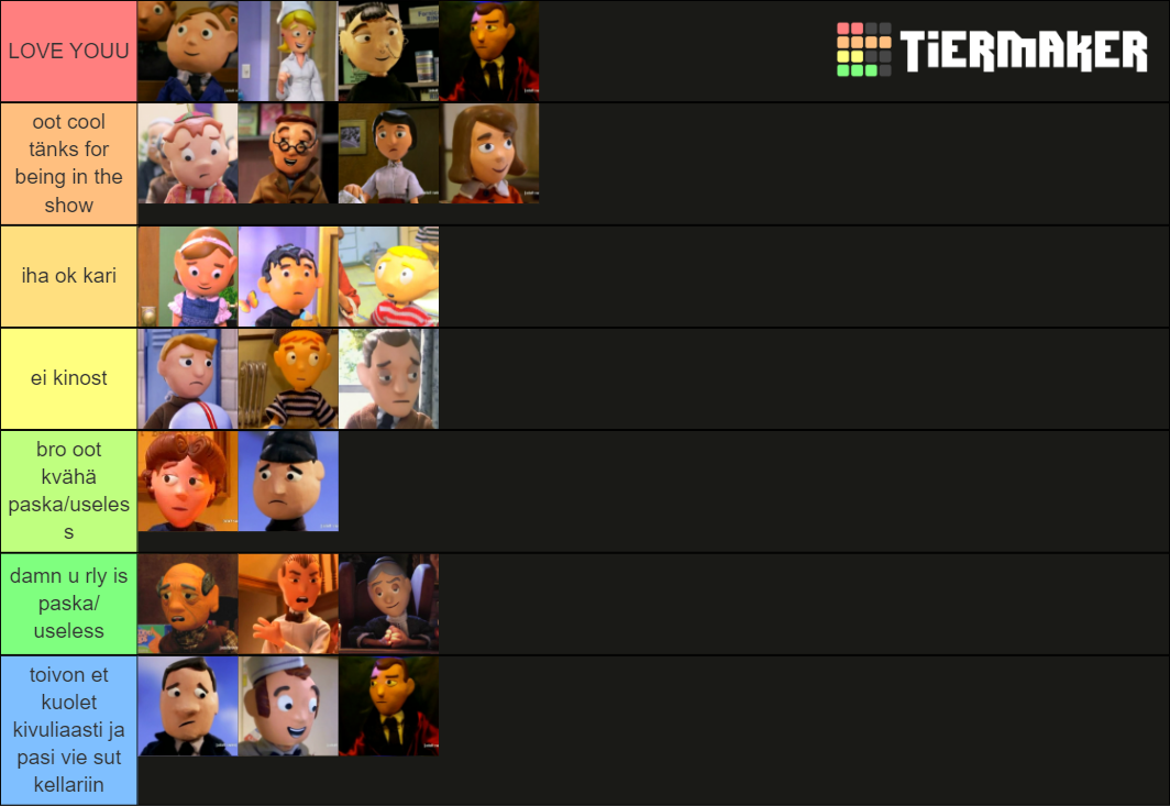 moral orel characters Tier List Rankings) TierMaker