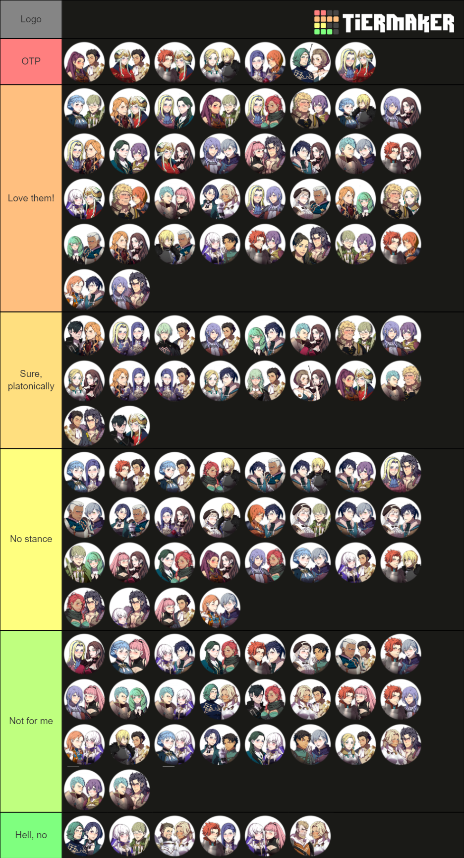 FE3H Ships Tier List (Community Rankings) - TierMaker