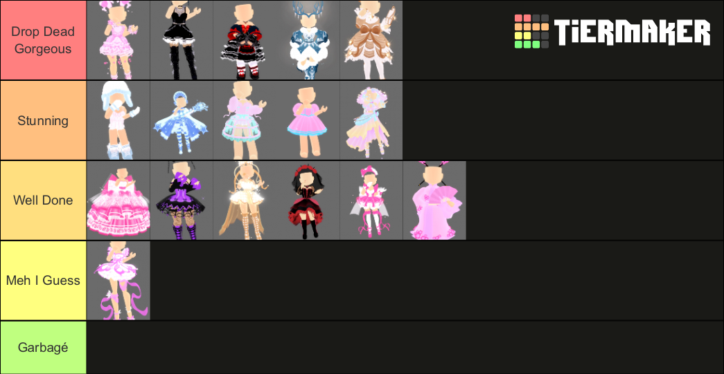 Royale High Sets (Completed) Tier List (Community Rankings) - TierMaker