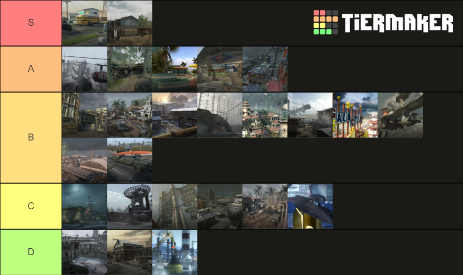 Call of Duty Black Ops Multiplayer Maps Tier List (Community Rankings ...