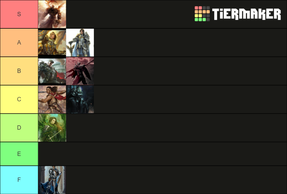 Subclases Paladin Tier List (Community Rankings) - TierMaker