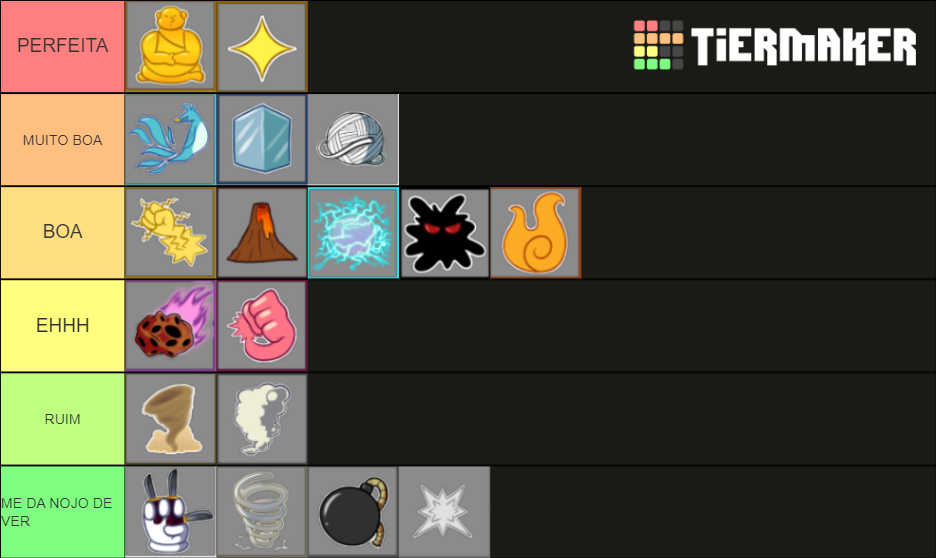 Blox Piece Demon Fruits Tier List (Community Rankings) - TierMaker