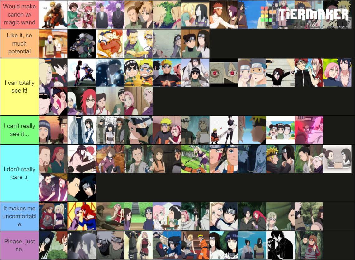 Naruto Ships Tier List (Community Rankings) - TierMaker