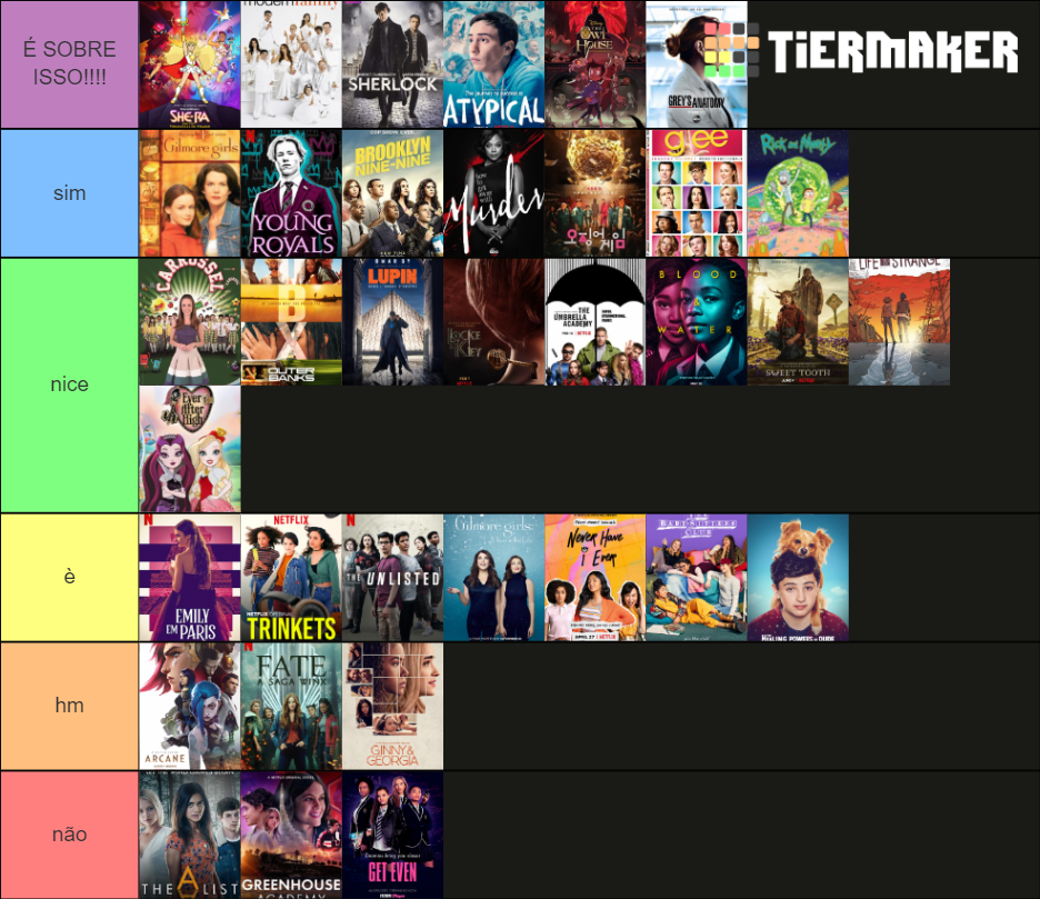 2021 tv shows Tier List (Community Rankings) - TierMaker