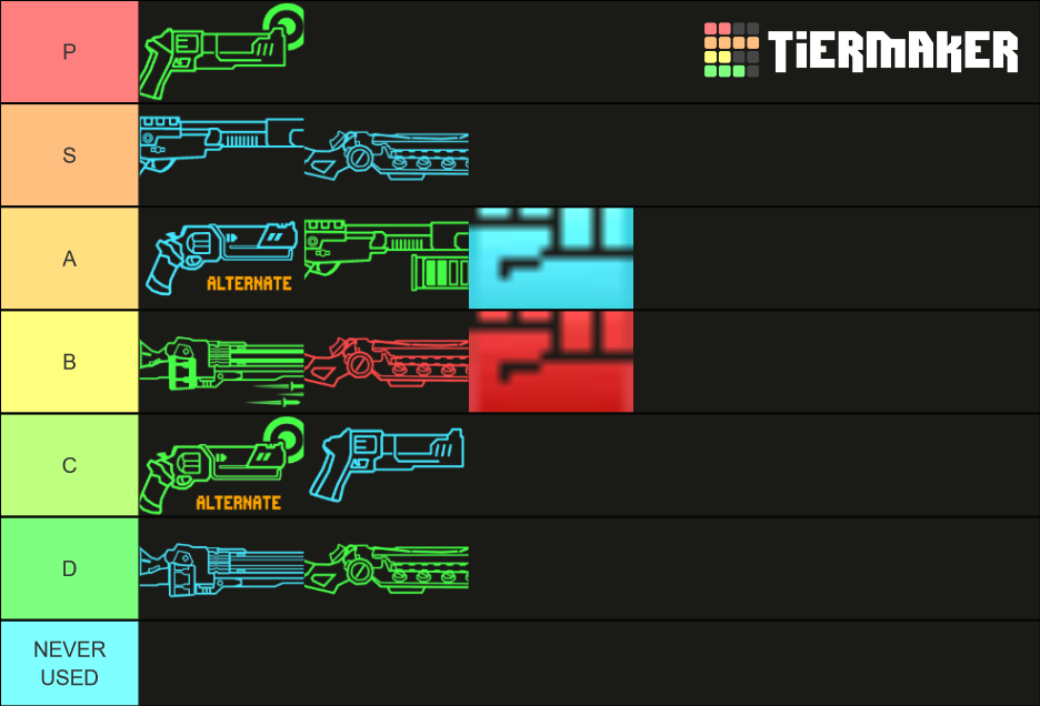 Ultrakill Weapon Variants Tier List Community Rankings Tiermaker Sexiezpix Web Porn