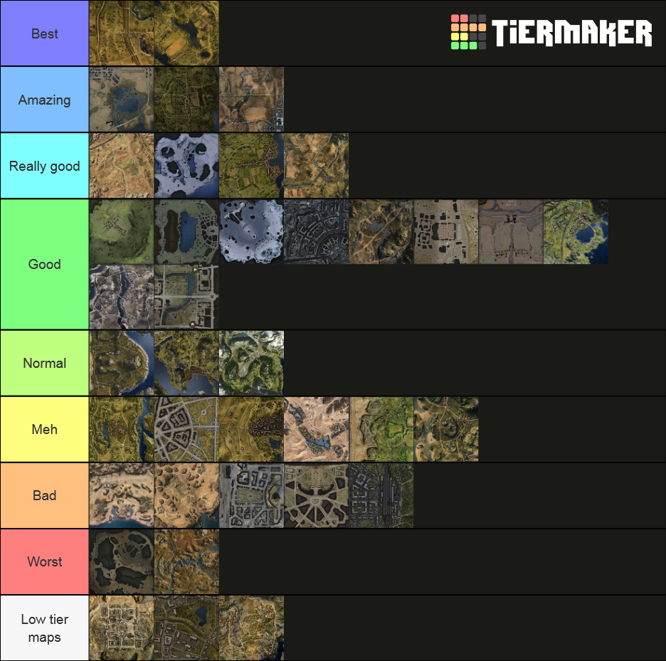 World of Tanks Maps Tier List (Community Rankings) - TierMaker