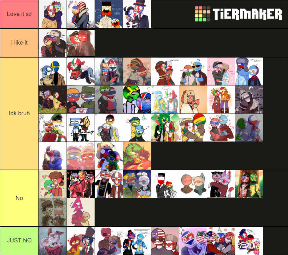 Countryhumans Ships Tier List Community Rankings TierMaker