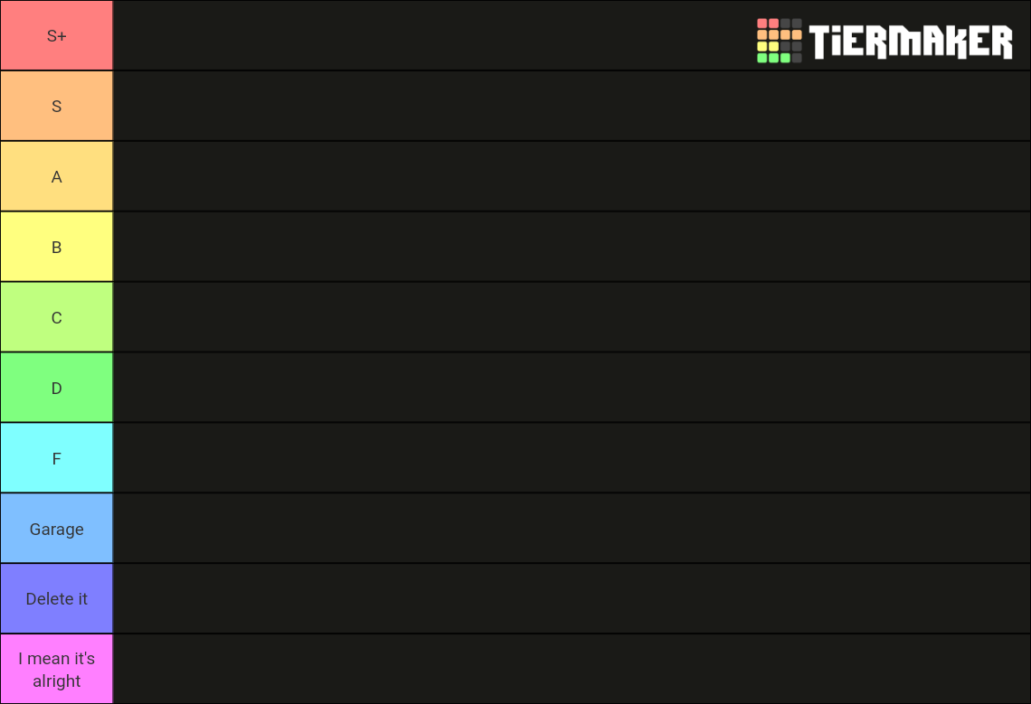 Crusaders heaven skins Tier List Rankings) TierMaker