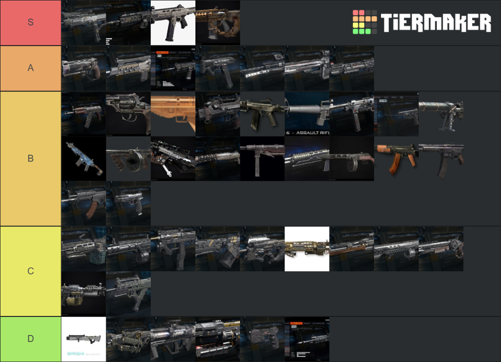 Call Of Duty Black Ops 3 Weapons Tier List (Community Rankings) - TierMaker