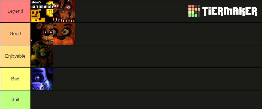 fnaf-games-tier-list-community-rankings-tiermaker