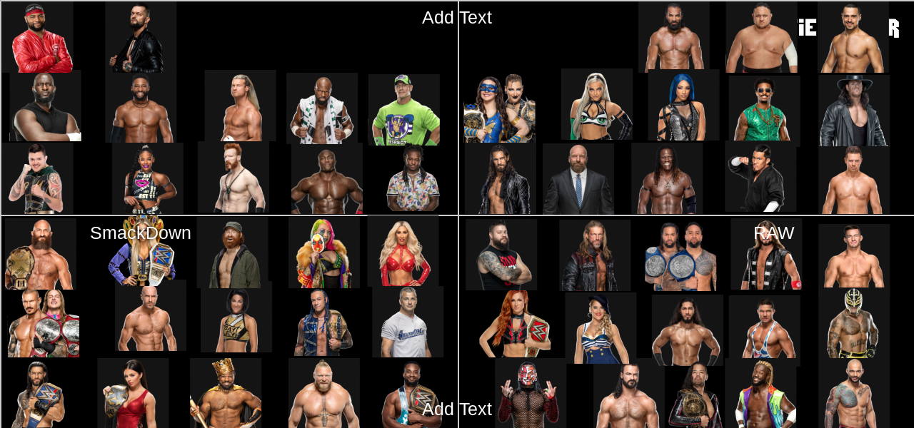 WWE DRAFT 2021 Tier List Rankings) TierMaker
