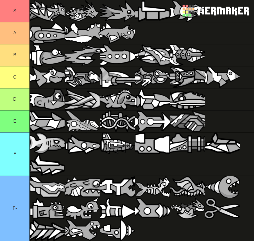 All Geometry dash Ships 2.11 Tier List Rankings) TierMaker