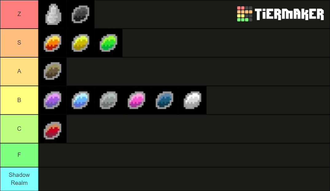 Shattered PD seeds Tier List (Community Rankings) - TierMaker