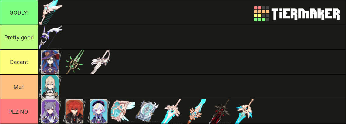 genshin-impact-standard-banner-tier-list-community-rankings-tiermaker