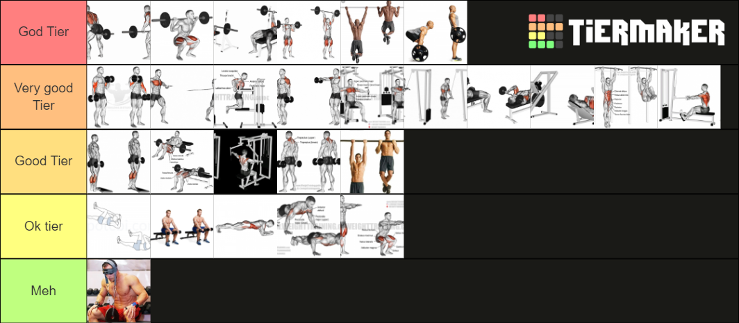 gym-exercises-tierlist-tier-list-community-rankings-tiermaker