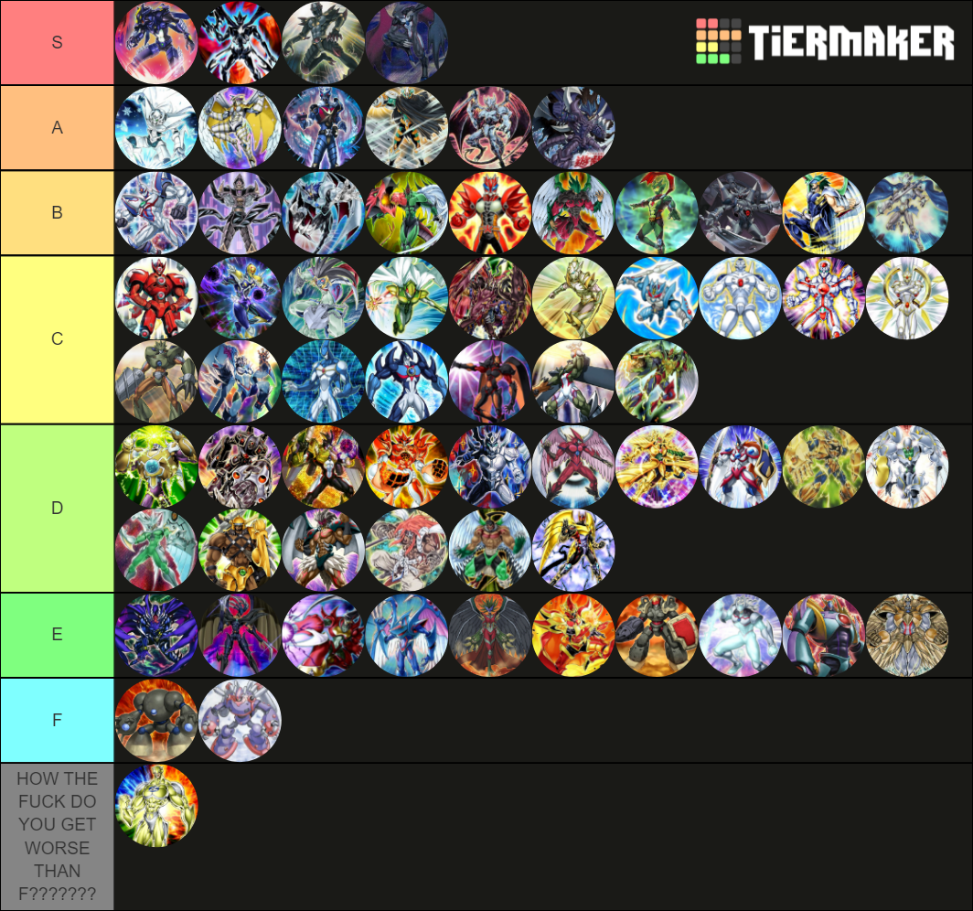 Elemental Heroes Fusion Tier List Rankings) TierMaker