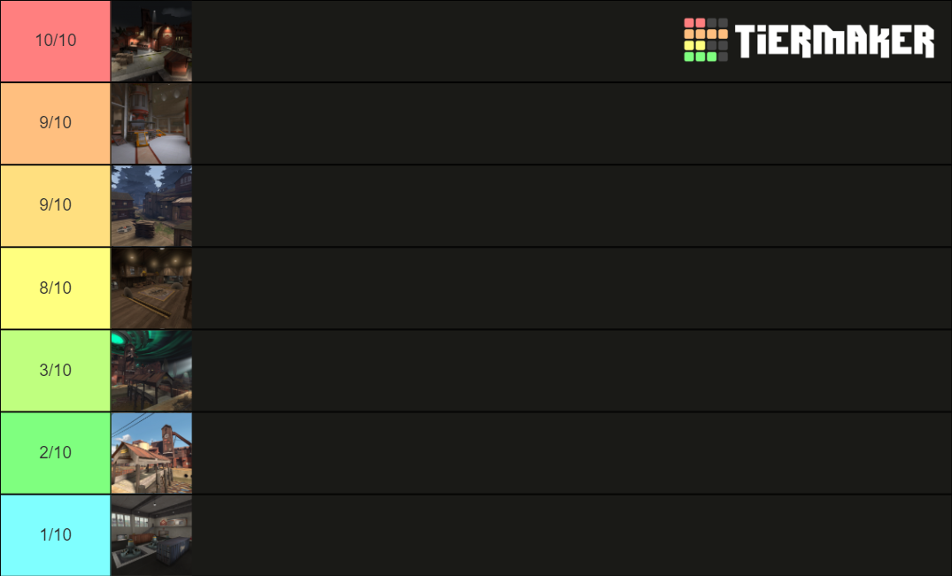 Team Fortress 2 ctf map Tier List (Community Rankings) - TierMaker