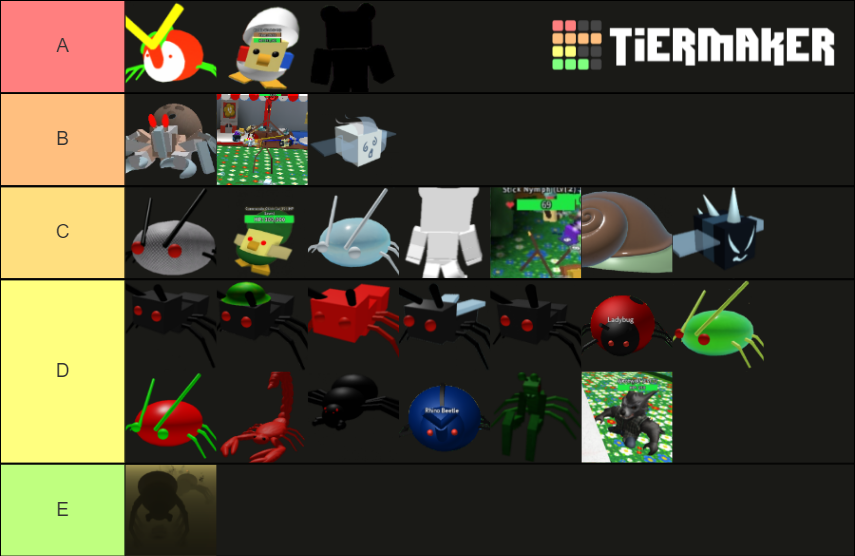 bee-swarm-simulator-mobs-tier-list-community-rankings-tiermaker