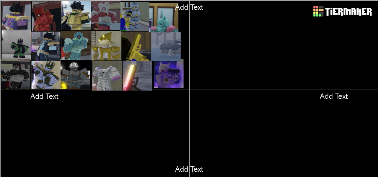 YBA Shiny Stands Tier List Rankings) TierMaker
