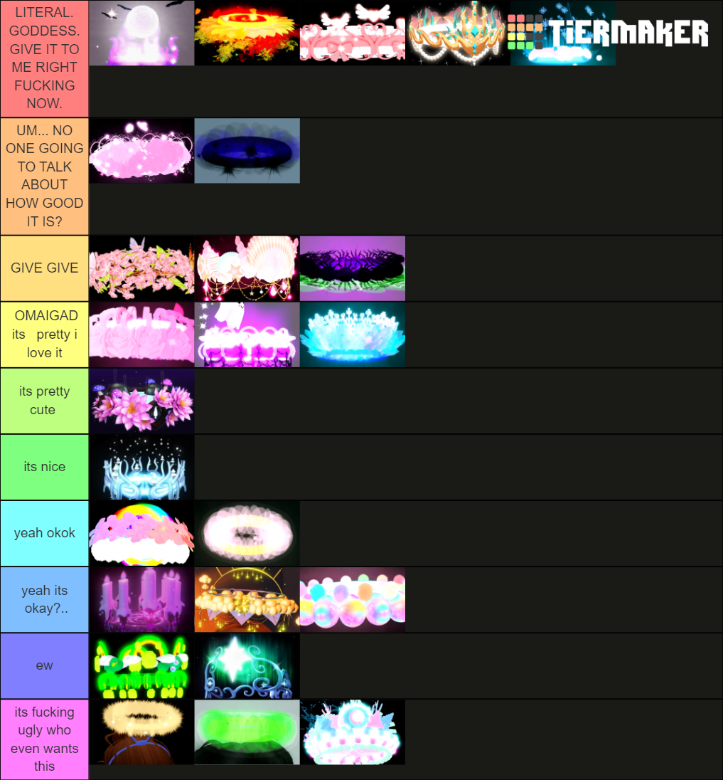 June Royale High Halos Tier List Community Rankings Tiermaker